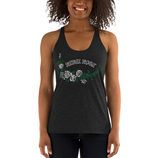 Women's Rebel Rose Tank Top - Loyalty Vibes