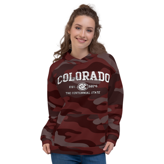 Strike Camo Colorado Hoodie Red Camo - Loyalty Vibes