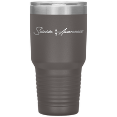 Suicide Awareness Tumbler Pewter - Loyalty Vibes