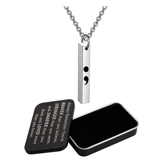 My Story Isn't Over Necklace Silver - Loyalty Vibes