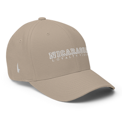 Loyalty Vibes Nicaragua Fitted Hat Sandstone - Loyalty Vibes