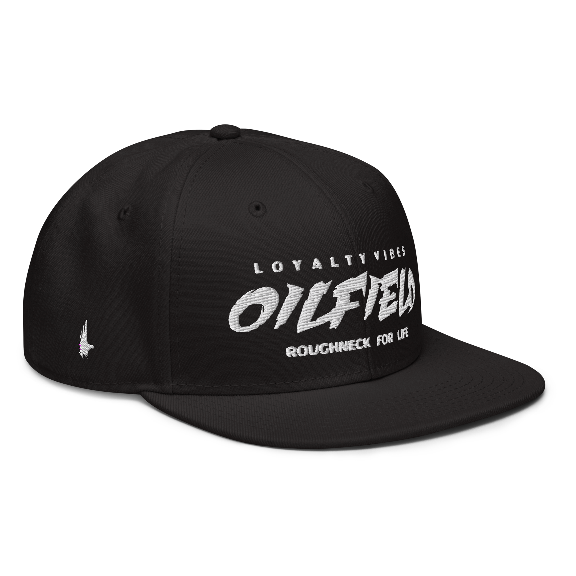 Loyalty Vibes Oilfield Snapback Hat Black OS - Loyalty Vibes