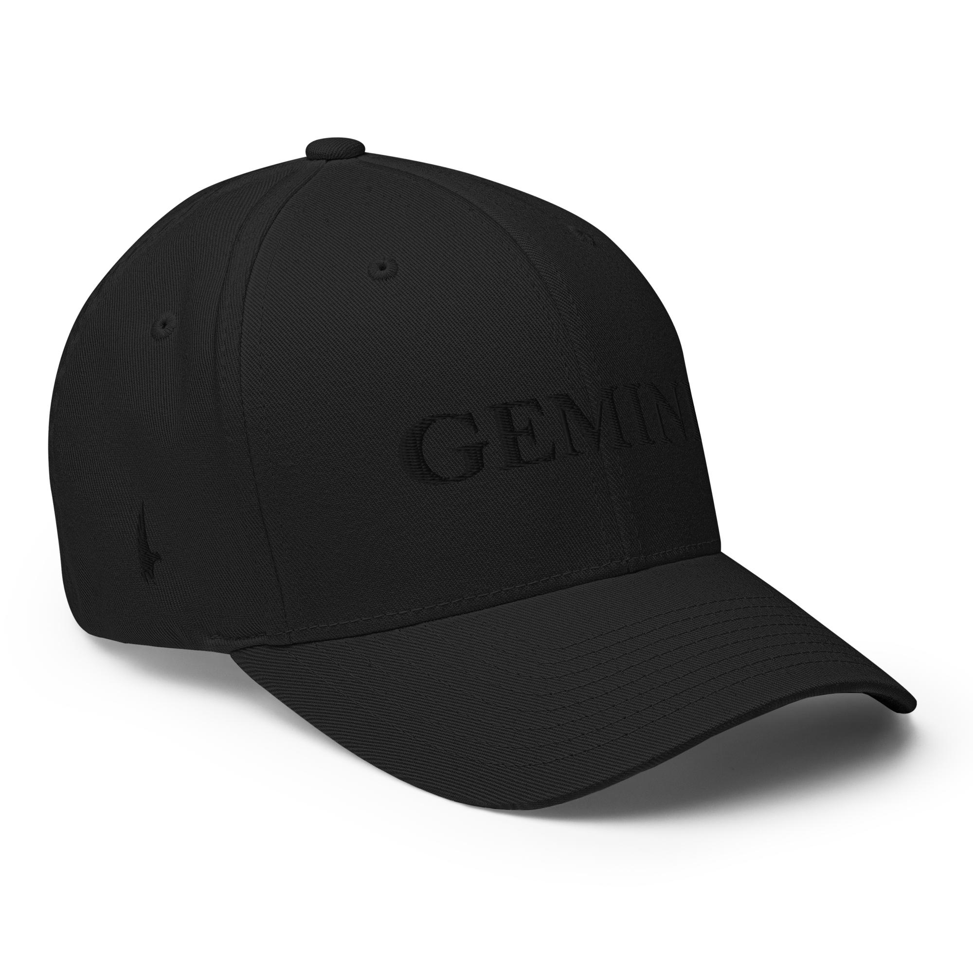Original Gemini Fitted Hat Black Black Fitted - Loyalty Vibes