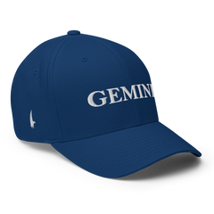 Original Gemini Fitted Hat Blue Fitted - Loyalty Vibes