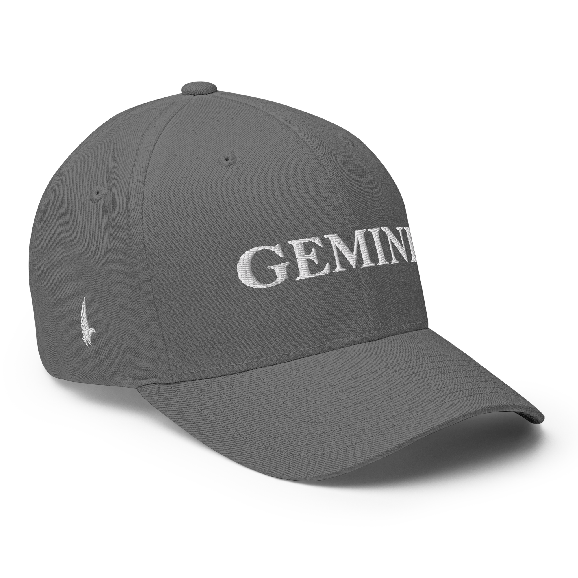 Original Gemini Fitted Hat Grey Fitted - Loyalty Vibes