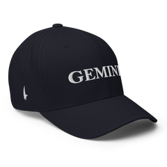Original Gemini Fitted Hat Navy Blue Fitted - Loyalty Vibes