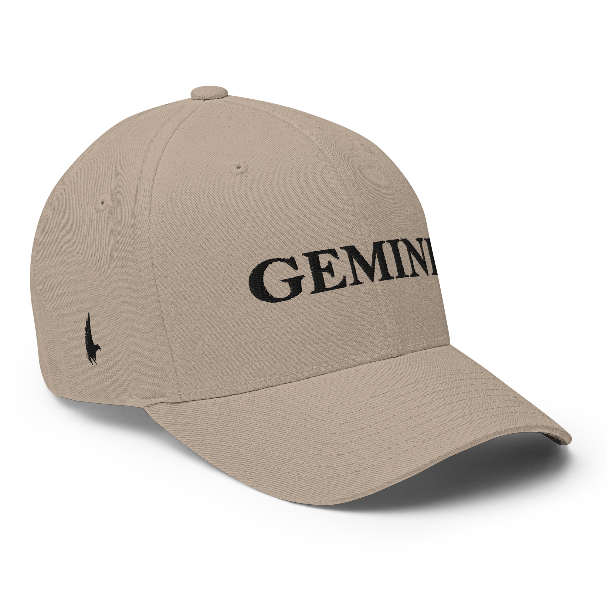 Original Gemini Fitted Hat Sandstone Black Fitted - Loyalty Vibes