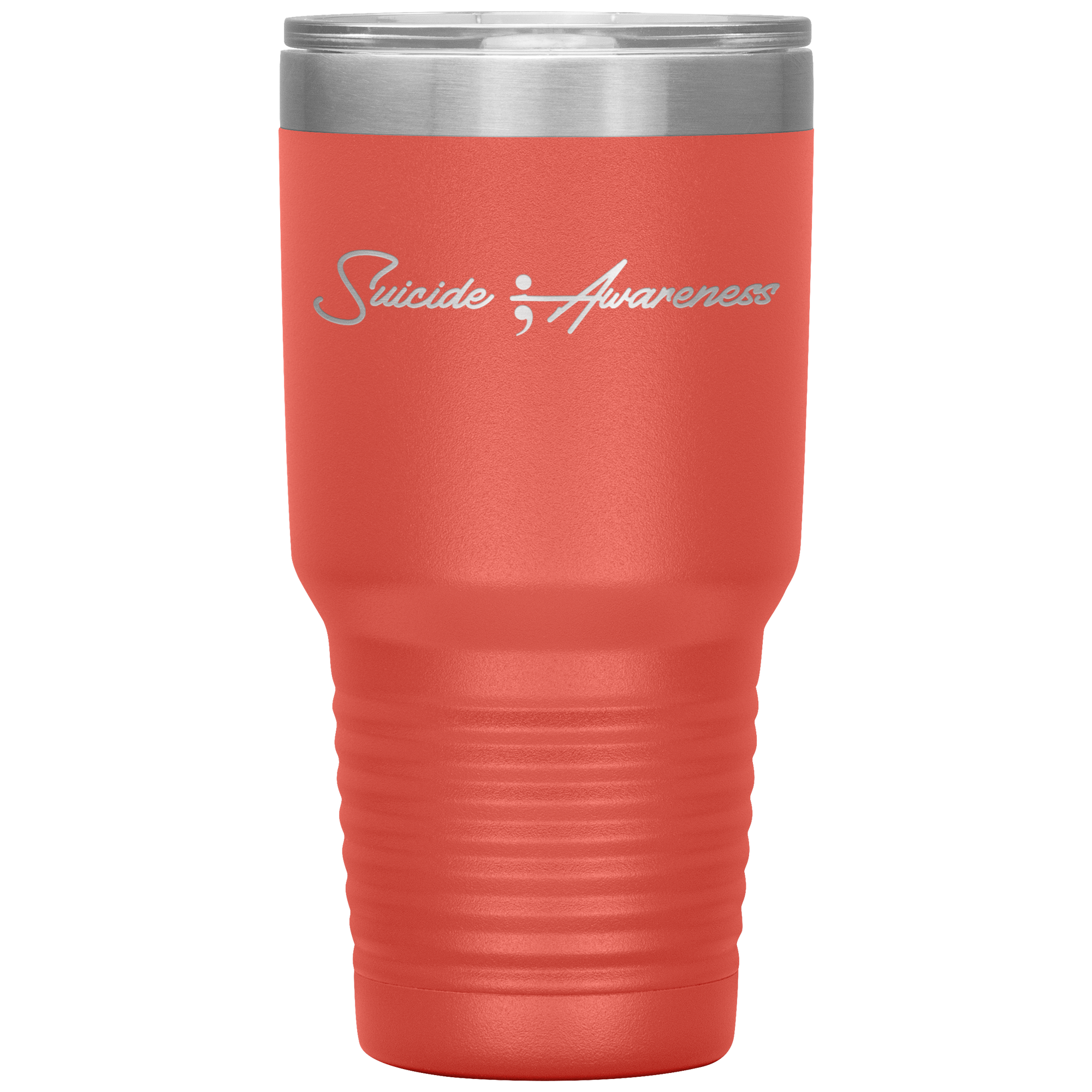 Suicide Awareness Tumbler Coral - Loyalty Vibes