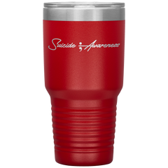 Suicide Awareness Tumbler Red - Loyalty Vibes