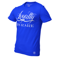 Loyalty Is Rare T-Shirt Blue - Loyalty Vibes