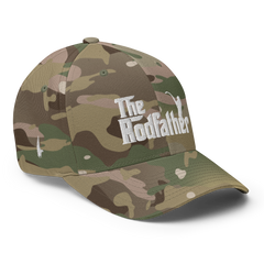 Rodfather Fitted Hat Camo - Loyalty Vibes