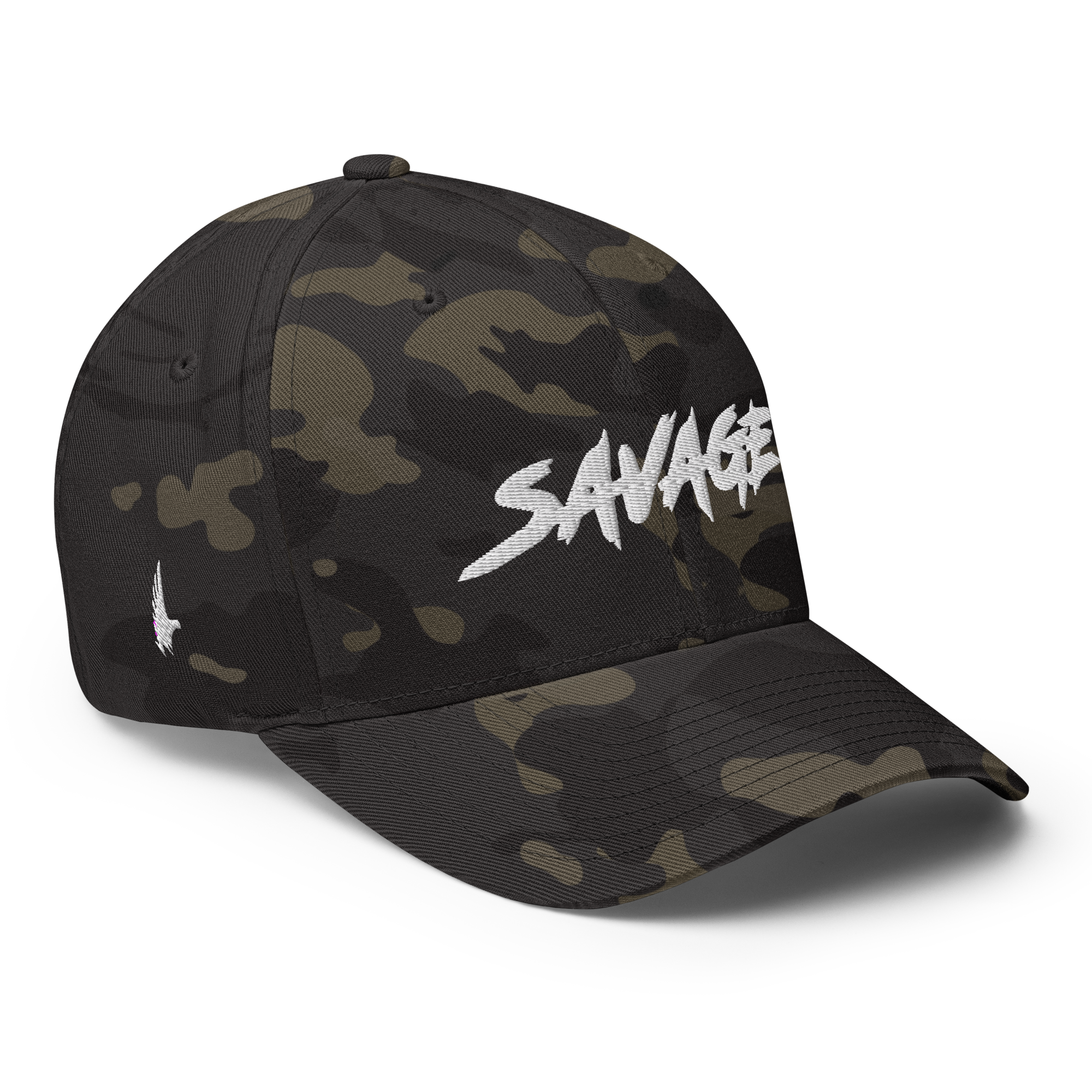 Savage Fitted Hat Urban Camo - Loyalty Vibes