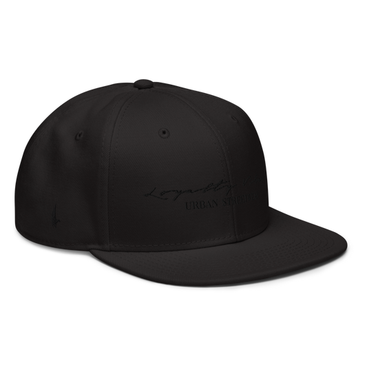 Loyalty Vibes Snapback Hat Black - Loyalty Vibes