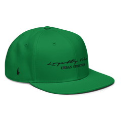 Loyalty Vibes Snapback Hat Kelly Green - Loyalty Vibes