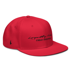 Loyalty Vibes Snapback Hat Red - Loyalty Vibes