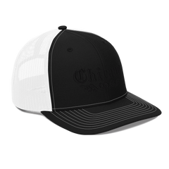 Chicano Boss Trucker Hat Black White OS - Loyalty Vibes