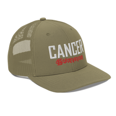 Cancer Survivor Tattoo Trucker Hat Loden - Loyalty Vibes