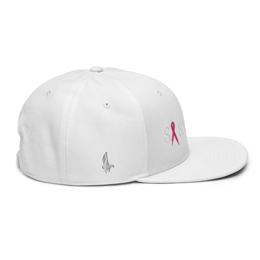 Breast Cancer Survivor Snapback Hat - Loyalty Vibes