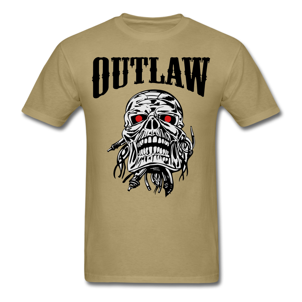 Skull Crushing Bone And Skull T-Shirt khaki - Loyalty Vibes