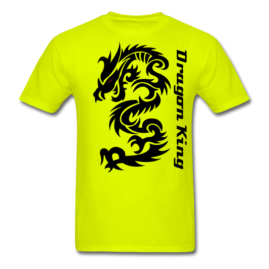 Dragon King T-Shirt safety green - Loyalty Vibes