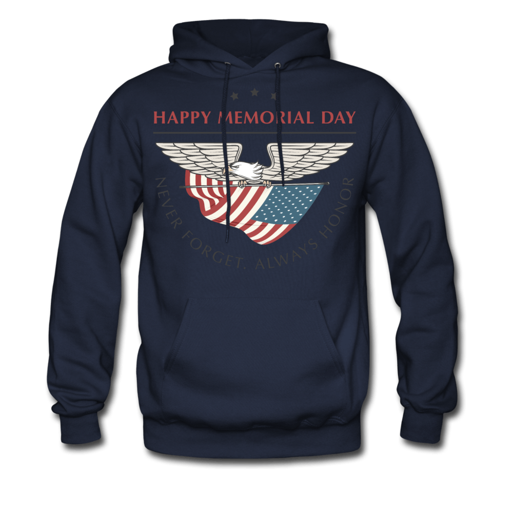 With Honor Men's Hoodie navy - Loyalty Vibes