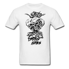 Skull Crusher Men's T-Shirt white - Loyalty Vibes