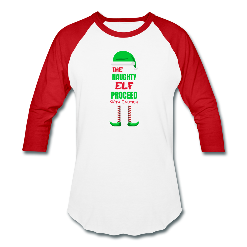 Naughty Elf On A Shelf - Shirt white red - Loyalty Vibes