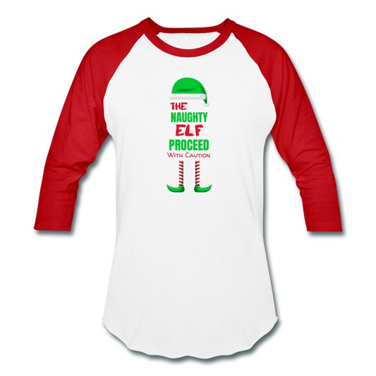 Naughty Elf On A Shelf - Shirt white red - Loyalty Vibes