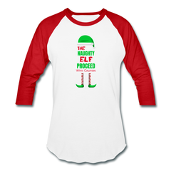 Naughty Elf On A Shelf - Shirt white red - Loyalty Vibes