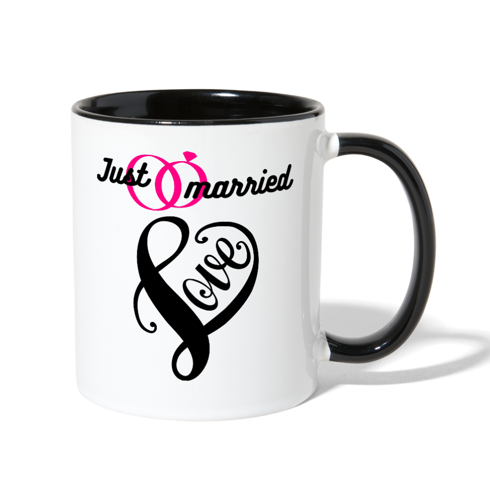 Her Coffee Mug For Newlyweds white black - Loyalty Vibes