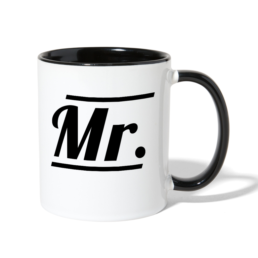 Mr. Coffee Mug white black - Loyalty Vibes