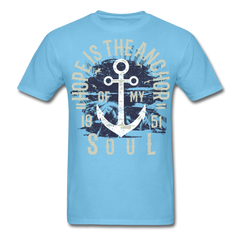 Hope Is The Way T-Shirt aquatic blue - Loyalty Vibes