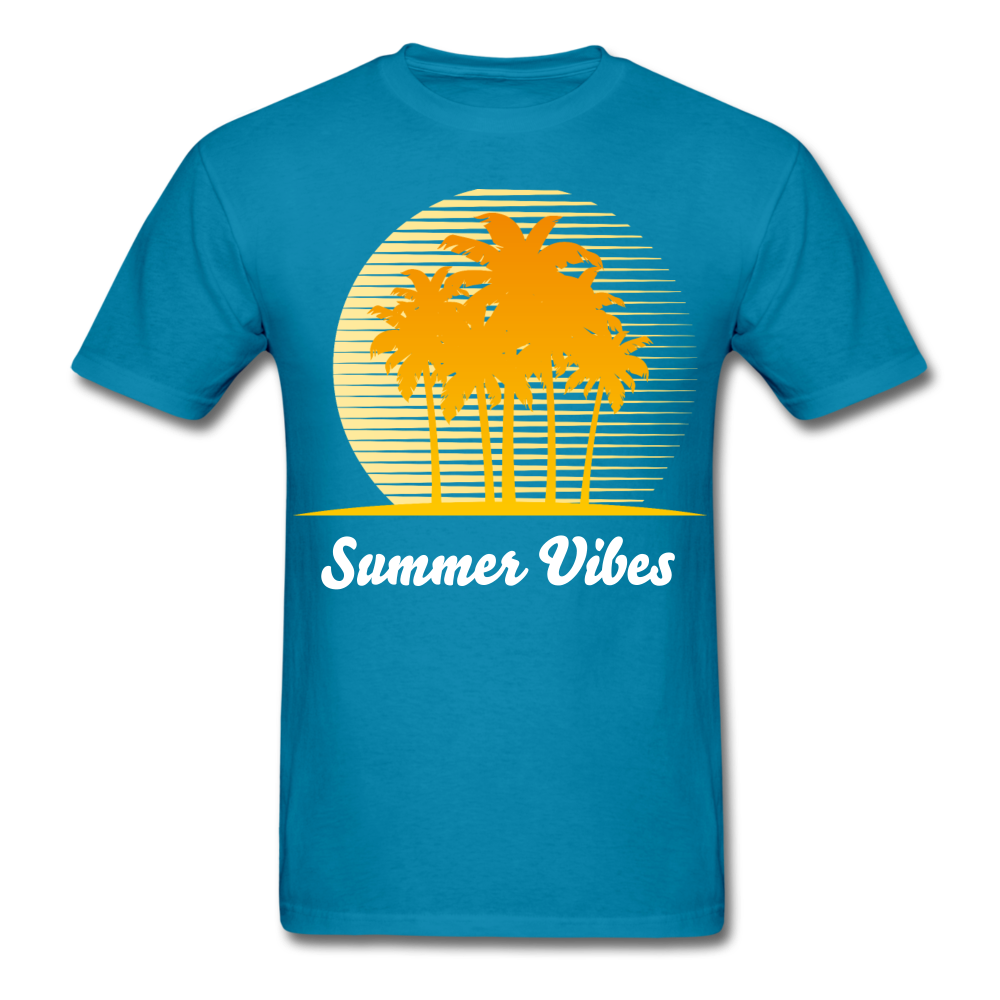 Summer Vibes Shirt turquoise - Loyalty Vibes