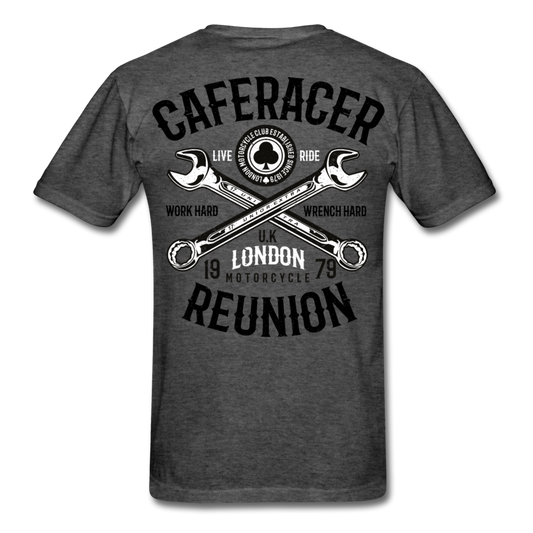 London Rider T-Shirt heather black - Loyalty Vibes