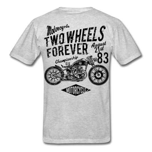 Collector Motorcycle T-Shirt Heather Gray - Loyalty Vibes