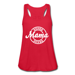 She's A Super Mama Tank Top red - Loyalty Vibes