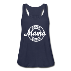 She's A Super Mama Tank Top navy - Loyalty Vibes
