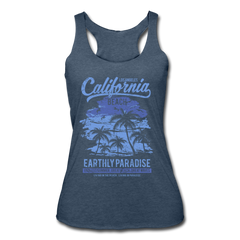 California Living Tank Top heather navy - Loyalty Vibes