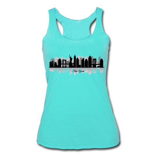 New York Tank Top turquoise - Loyalty Vibes