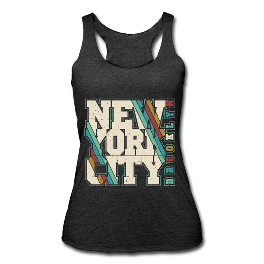 Brooklyn Tank Top heather black - Loyalty Vibes