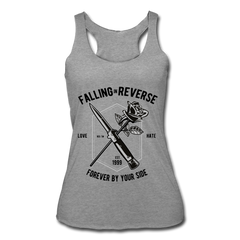 Forever By Your Side Tank Top heather gray - Loyalty Vibes