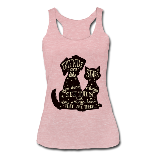 Always Best Friends Tank Top heather dusty rose - Loyalty Vibes