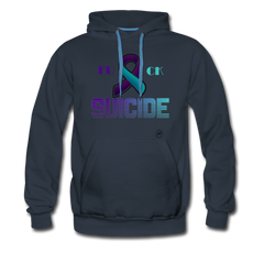 Fk Suicide Hoodie navy - Loyalty Vibes