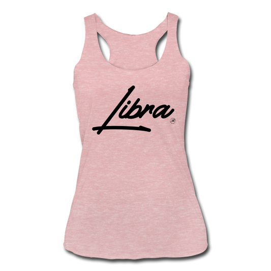 Women’s Sassy Libra Racerback Tank Top heather dusty rose - Loyalty Vibes