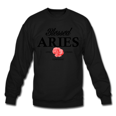 Blessed Aries Unisex Sweatshirt - Loyalty Vibes