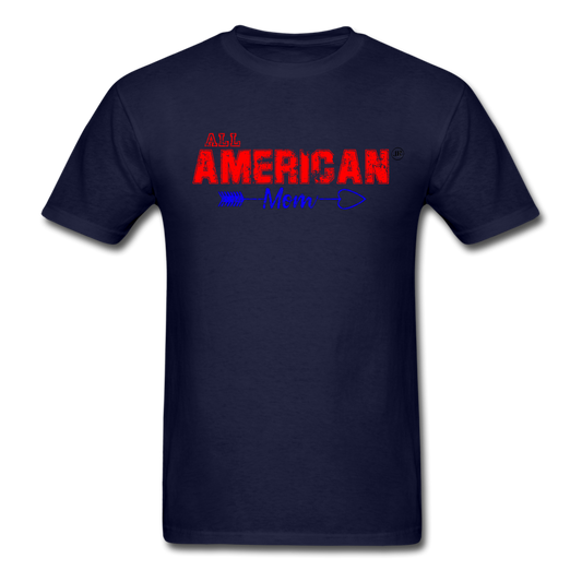 All American Mom T-Shirt navy - Loyalty Vibes