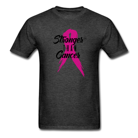 Stronger Than Cancer Unisex T-Shirt heather black - Loyalty Vibes