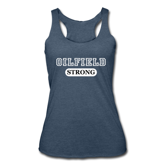 Classic Oilfield Strong Tank Top heather navy - Loyalty Vibes