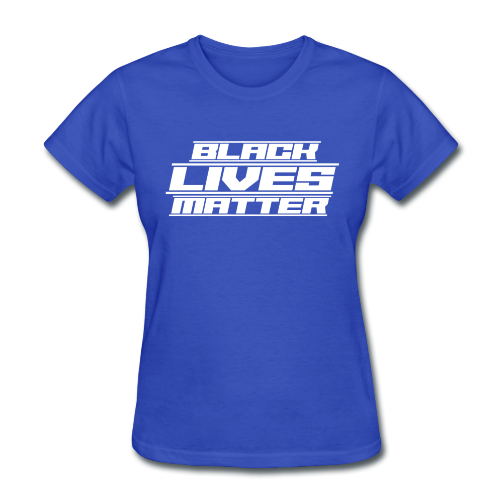 Future Black Lives Matter Women's T-Shirt royal blue - Loyalty Vibes