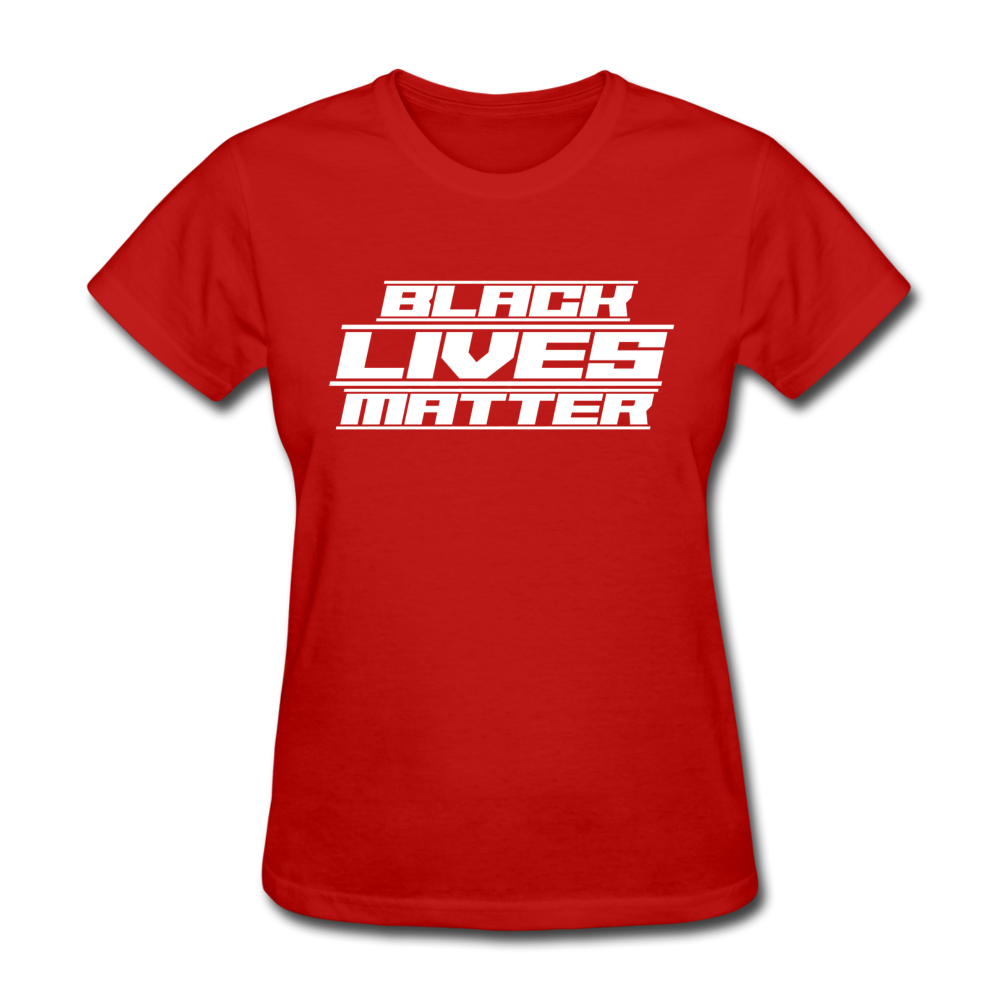 Future Black Lives Matter Women's T-Shirt red - Loyalty Vibes